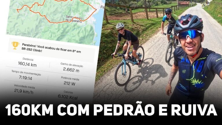 160 KM E APRESENTANDO AS BELEZAS DO SUL PARA O