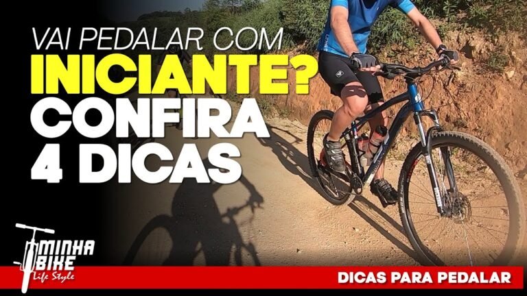 4 DICAS PARA PEDALAR COM CICLISTA INICIANTE