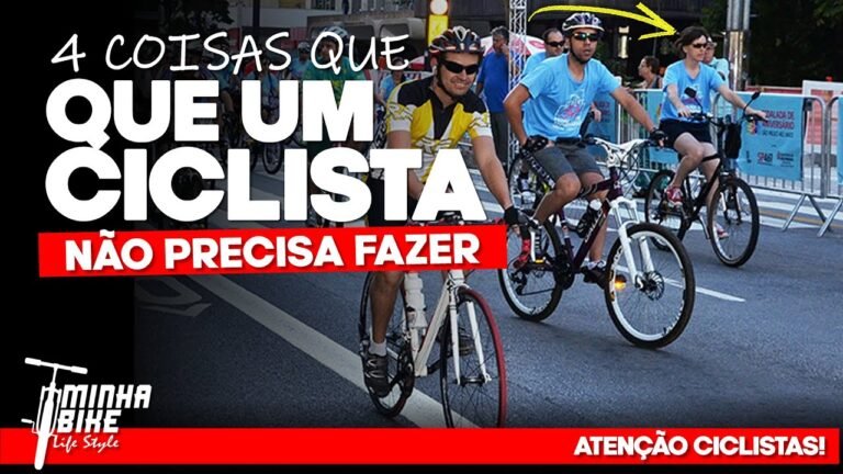 4 coisas que um ciclista jamais deve fazer