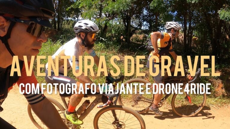 AVENTURAS DE GRAVEL com FOTOGRAFO VIAJANTE e DRONE4RIDE