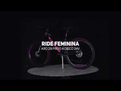 Bicicleta GTSM1 Ride Feminina aro 29 Freio a disco 24