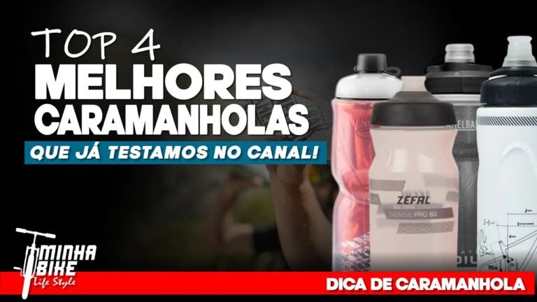 HIDRATACAO TOP 4 MELHORES CARAMANHOLAS DE CICLISMO