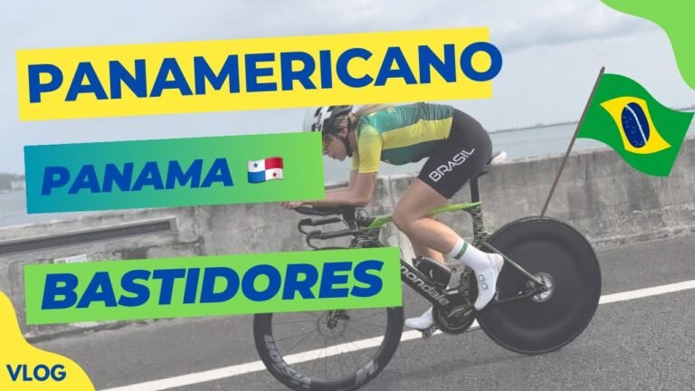 Panamericano de Ciclismo Vlog 01 Viagem ate o