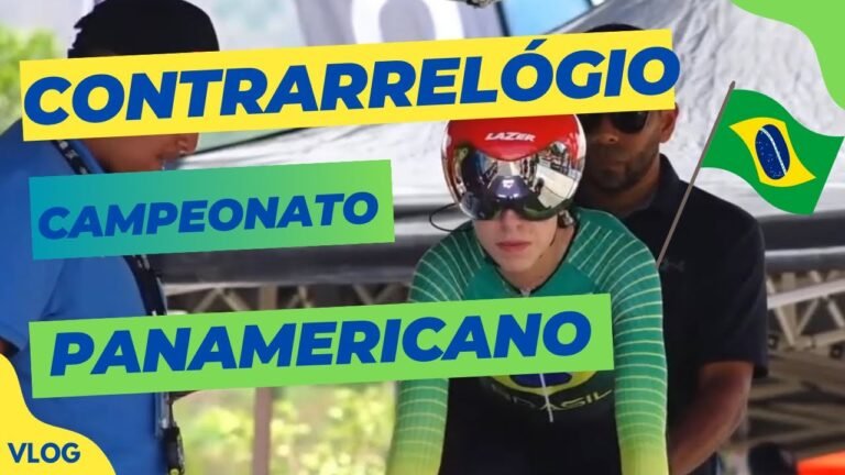 Vlog 01 Como foi minha Competicao no Panamericano de ciclismo