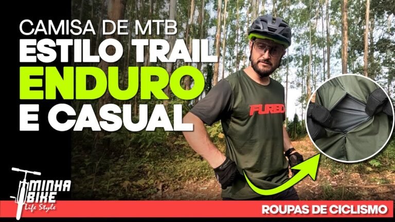 CAMISA TRAIL CRUDE FURBO Para quem quer pedalar com