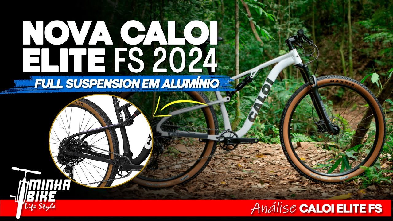 Nova Caloi Elite Fs Full Suspension Em Alum Nio Ciclonews Brasil