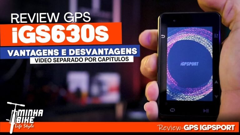 REVIEW COMPLETO DO GPS iGS630S IGPSPORT Pontos positivos e