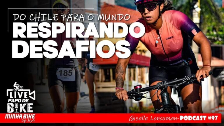 PAPO DE BIKE A TRAJETORIA DE UMA TRIATLETA DETERMINADA