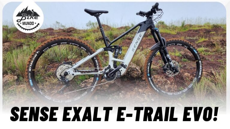 SENSE EXALT E TRAIL EVO A E BIKE MAIS LEGAL DA SENSE