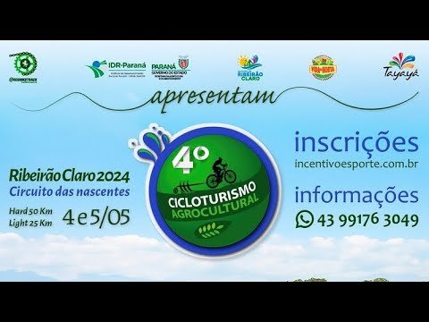 VEM AI 4o Cicloturismo Agrocultural Ribeirao Claro