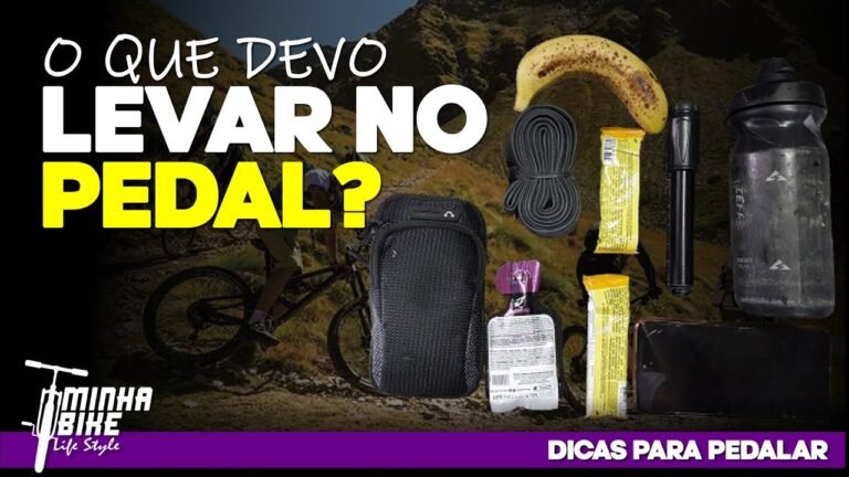 DESCUBRA TUDO O QUE VOCE PRECISA LEVAR EM UM PEDAL