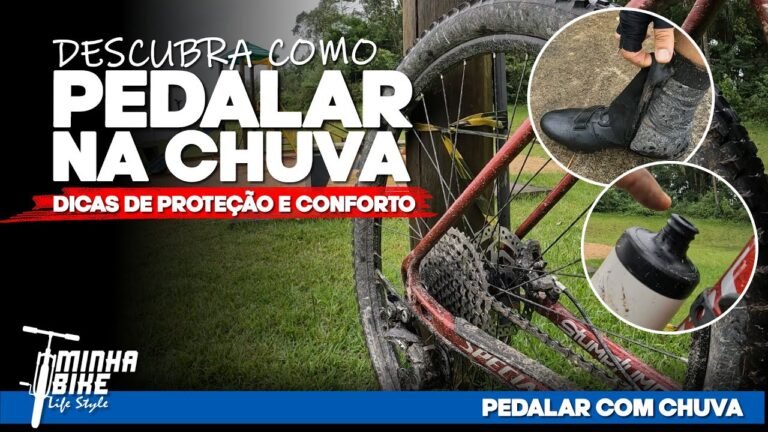 Dicas na pratica para pedalar na chuva com Prof Oscar