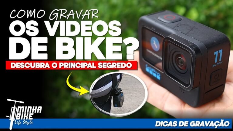 SEGREDO REVELADO COMO EU GRAVO MEUS VIDEOS DE BIKE