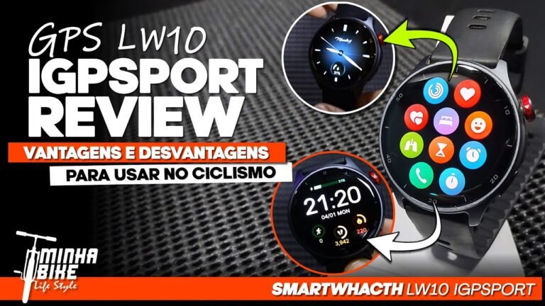 SMARTWATCH LW10 IGPSPORT RELOGIO COM GPS Review
