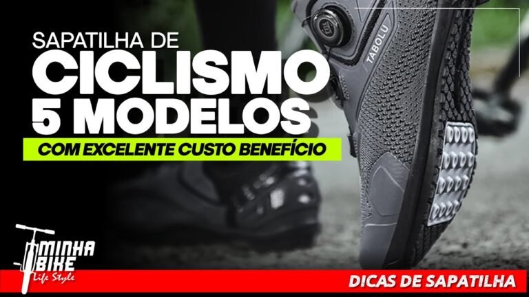 5 OPCOES DE SAPATILHAS DE CICLISMO COM OTIMO CUSTO BENEFICIO