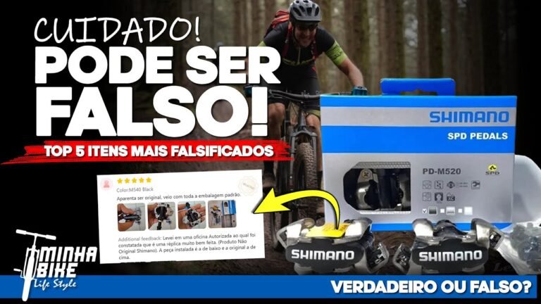 TOP 5 COMPONENTES E ACESSORIOS DE CICLISMO MAIS FALSIFICADOS