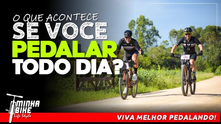 VEJA O QUE ACONTECE AO PEDALAR PELO MENOS 30 MIN