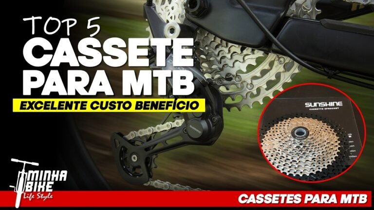 CASSETE PARA MTB 12V OS 5 MELHORES QUE JA