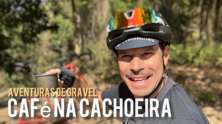 AVENTURAS DE GRAVEL CAFE NA CACHOEIRA de Santa Tereza