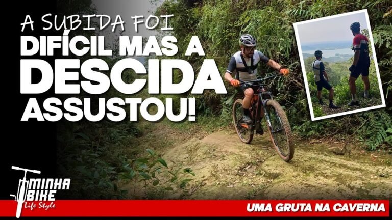 PEDAL ATE A GRUTA ESCONDIDA NA BARRAGEM Encontramos uma