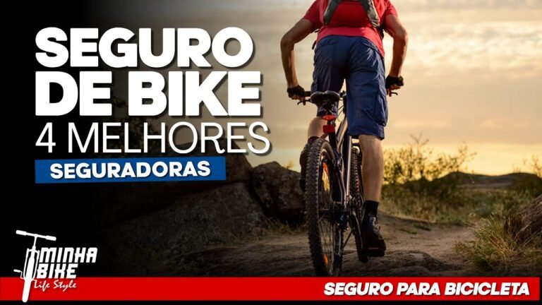 SEGURO PARA BICICLETAS CONHECA 4 EXCELENTES OPCOES