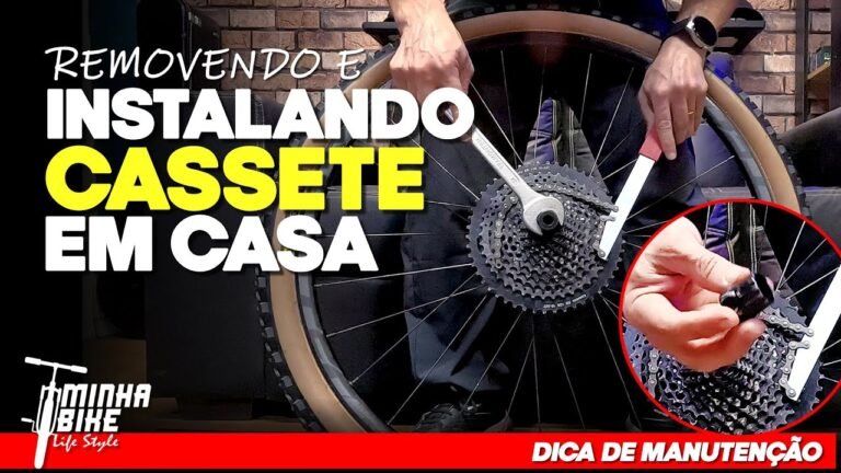 COMO REMOVER E INSTALAR CASSETE DA SUA BIKE EM CASA