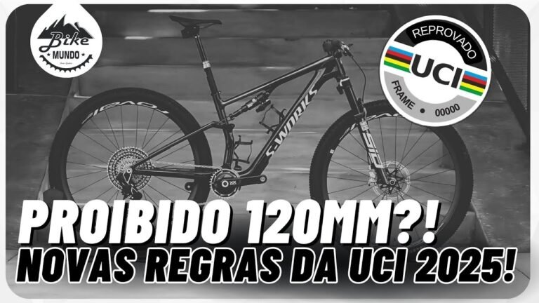 UCI VAI PROIBIR BICICLETAS COM MAIS DE 100MM DE CURSO