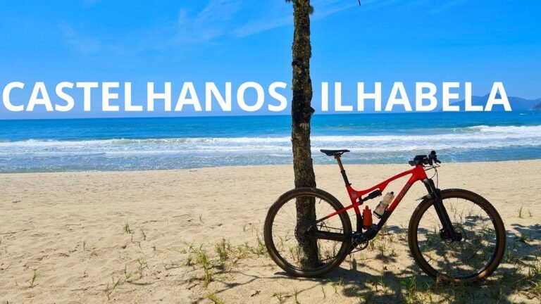 PARAISO PARA PEDALAR ILHABELA PRAIA DE CASTELHANOS