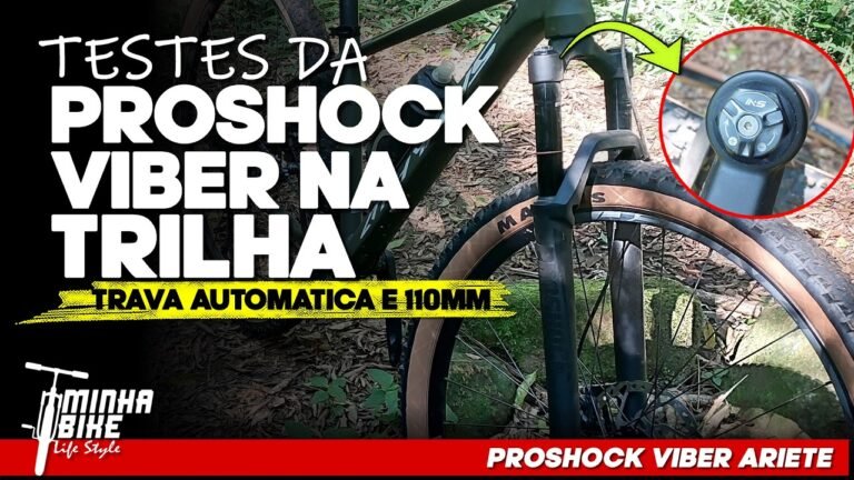 REVIEW E TESTES SUSPENSAO PROSHOCK VIBER ARIETE 110MM