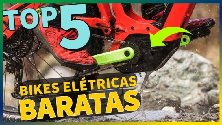 Quais as Melhores BICICLETAS ELETRICAS Custo Beneficio Top 5 e Bikes por