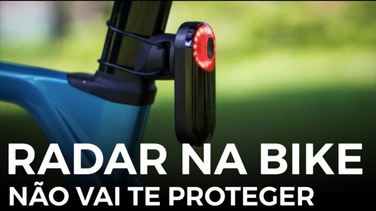 RADAR NA BIKE NAO VAI TE PROTEGER MAS TE AJUDA