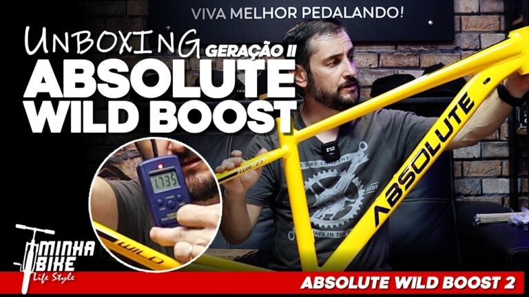 RECEBEMOS O NOVO QUADRO ABSOLUTE WILD BOOST 2 Unboxing