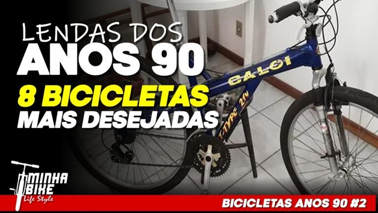 RELEMBRE 8 BICICLETAS MAIS DESEJADAS NOS ANOS 90 Parte