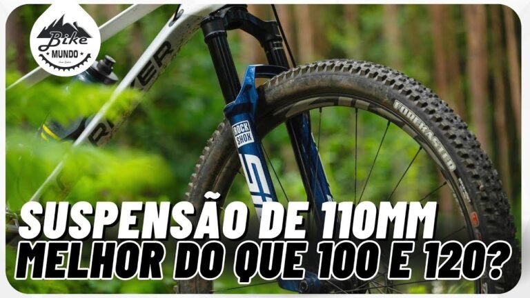 SUSPENSAO DE 110MM ENCAIXA EM QUALQUER BIKE