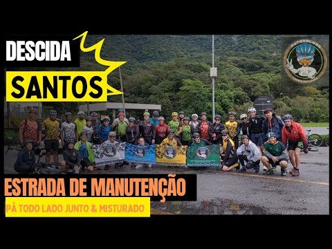 Sao Paulo ate Santos de bike pela nova cicloviaestrada de