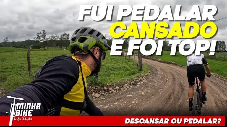 AS VEZES A MELHOR FORMA DE DESCANSAR E UM PEDAL