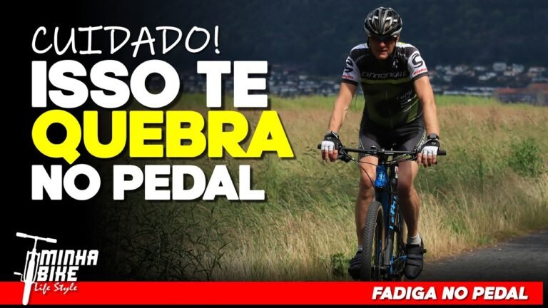 CANSADO NO PEDAL Saiba o que causa fadiga muscular e