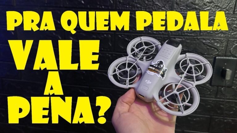 Cabe no bolso Drone DJi Neo