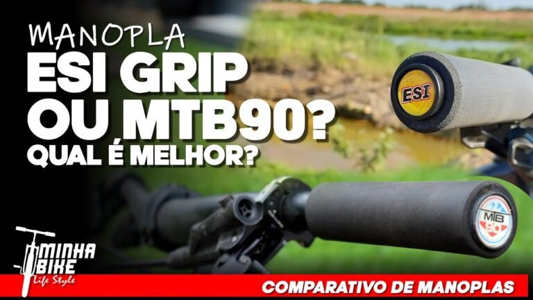 MANOPLA ESI GRIP OU MTB90 Qual vale mais a