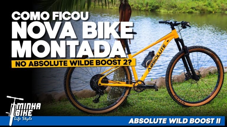 NOVA BIKE MONTADA COM QUADRO ABSOLUTE WILD BOOT 2