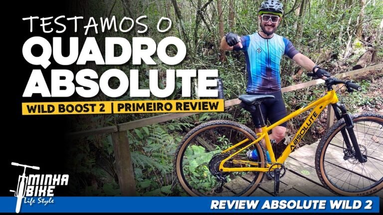 PRIMEIRO PEDAL DE TESTES COM NOVO QUADRO ABSOLUTE WILD BOOST