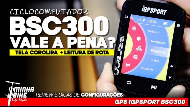 Review completo e pros e contras do GPS BSC300 iGPSPORT