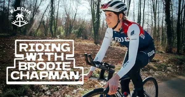 Pedaleando con Brodie Mai Chapman con Juan Flecha Ciclo News