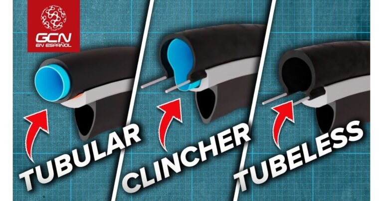 Todo sobre los Neumaticos Tubular Clincher Tubeless Ciclo News
