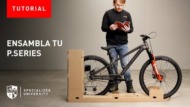 Como ensamblar tu bicicleta Specialized PSeries Guia de ensamblaje