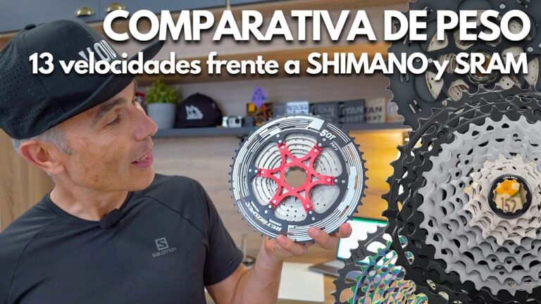 Comparando pesos Componentes chinos vs Shimano y SRAM de 13