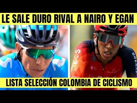 Nairo Quintana y Egan Bernal LES SALE DURISIMO RIVAL