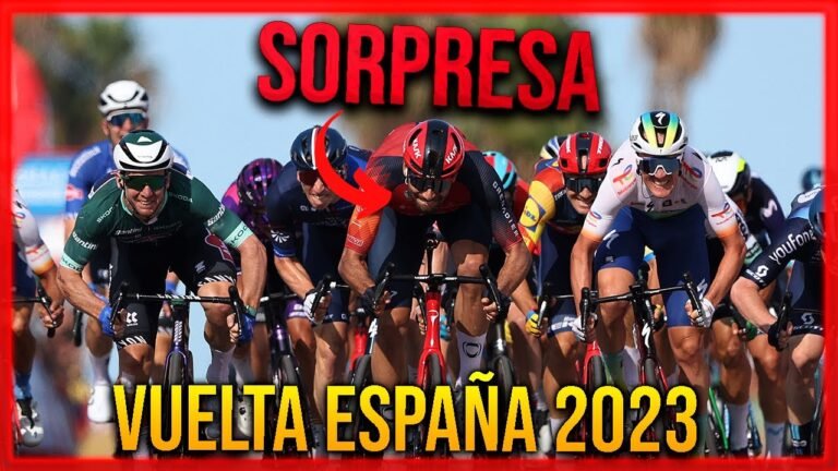 Resumen ETAPA 5 Vuelta Espana 2023 Sprint con