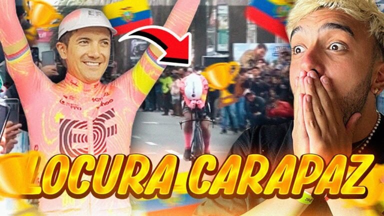 CARAPAZ VUELA EN ECUADOR Vlog Nacionales de Crono
