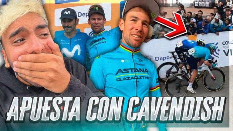 CAVENDISH vs GAVIRIA Vlog del Tour Colombia Etapa 4